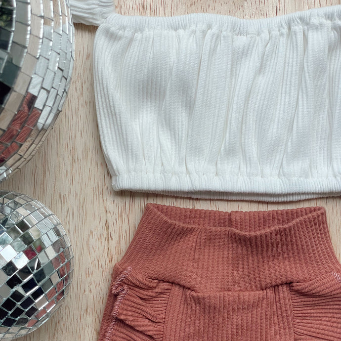 Crop Top shorty set