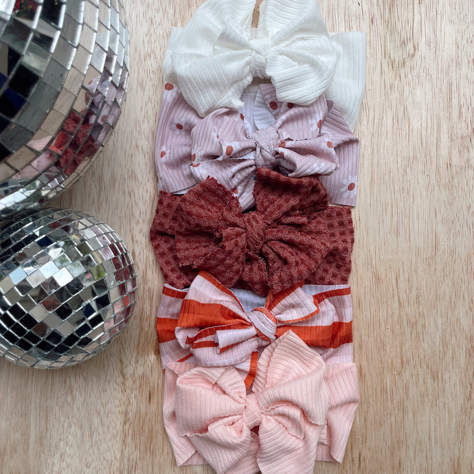 Stripe Bobbie Knot