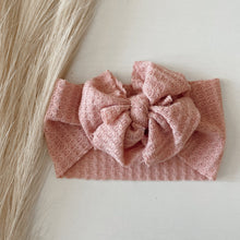 Load image into Gallery viewer, Bobbie Knot Waffle Dusty Rose