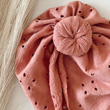 Load image into Gallery viewer, Pink Eyelet Ava Knot